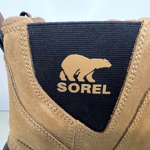 Sorel Buxton Pull On Waterproof Winter Boots, Tan And Black, 200g, Mens 9, EUC - Picture 7 of 16